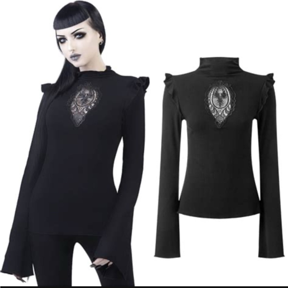 Killstar Antonia Lace Top